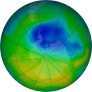 Antarctic Ozone 2016-11-14